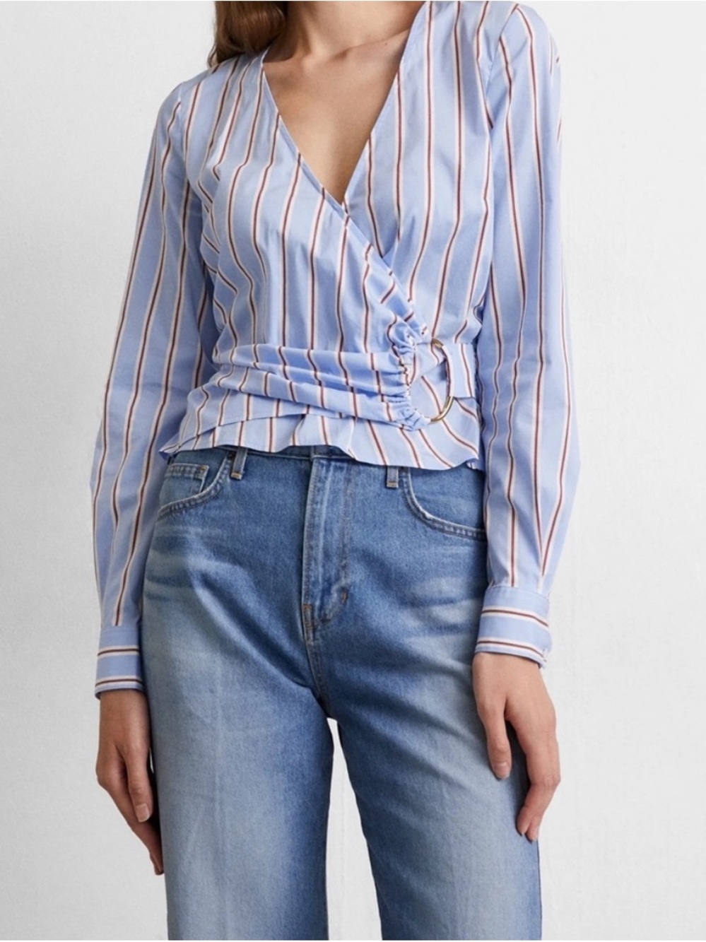 Veronica beard Ozzie striped top